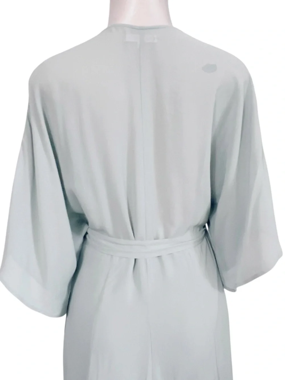 NWT Reformation Maxi Wrap Winslow Dress in Celadon SZ XL - Picture 10 of 16